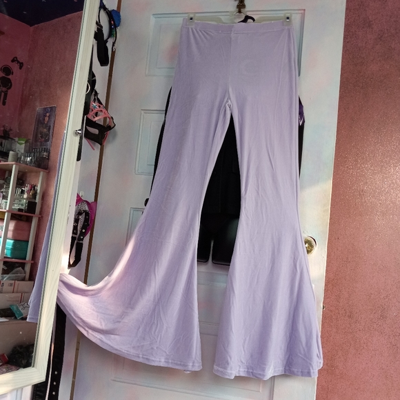Killstar Moondance super soft velvet pastel goth bellbottoms! LAST PAIR! SOLD! - Picture 13 of 15